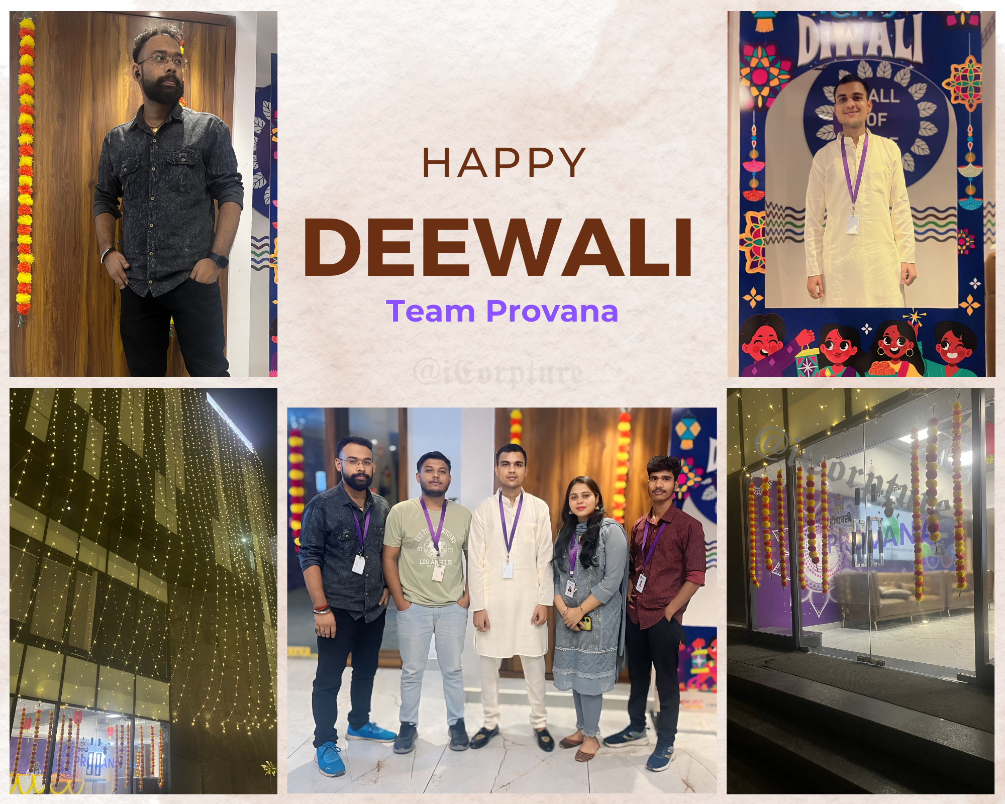 Corporate Diwali Celebration at Provana team bonding and celebration